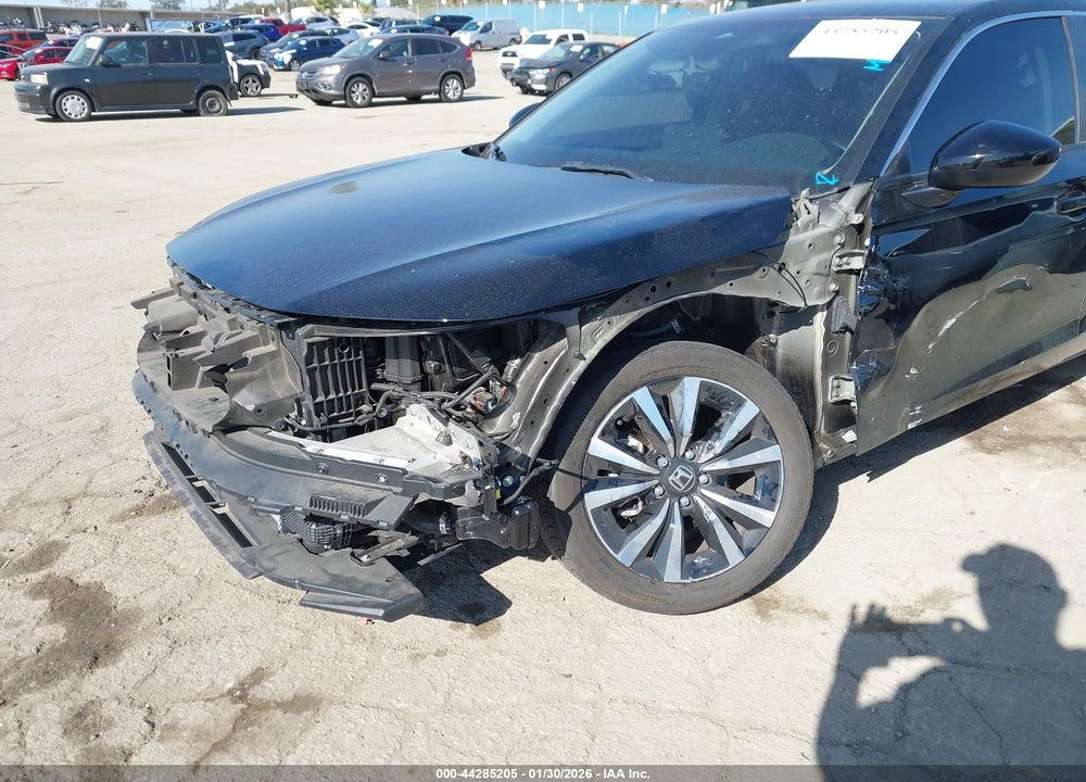2023 HONDA CIVIC EX-L/EX-L W/O BSI VIN: 19XFL1H76PE005777