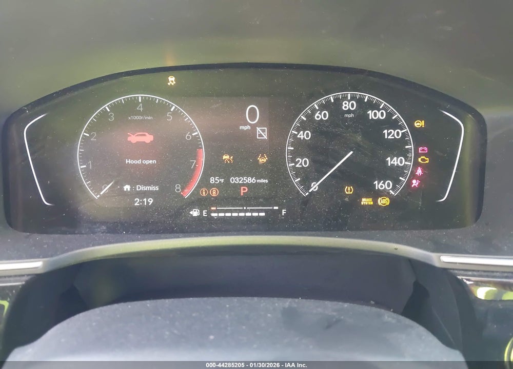 2023 HONDA CIVIC EX-L/EX-L W/O BSI VIN: 19XFL1H76PE005777