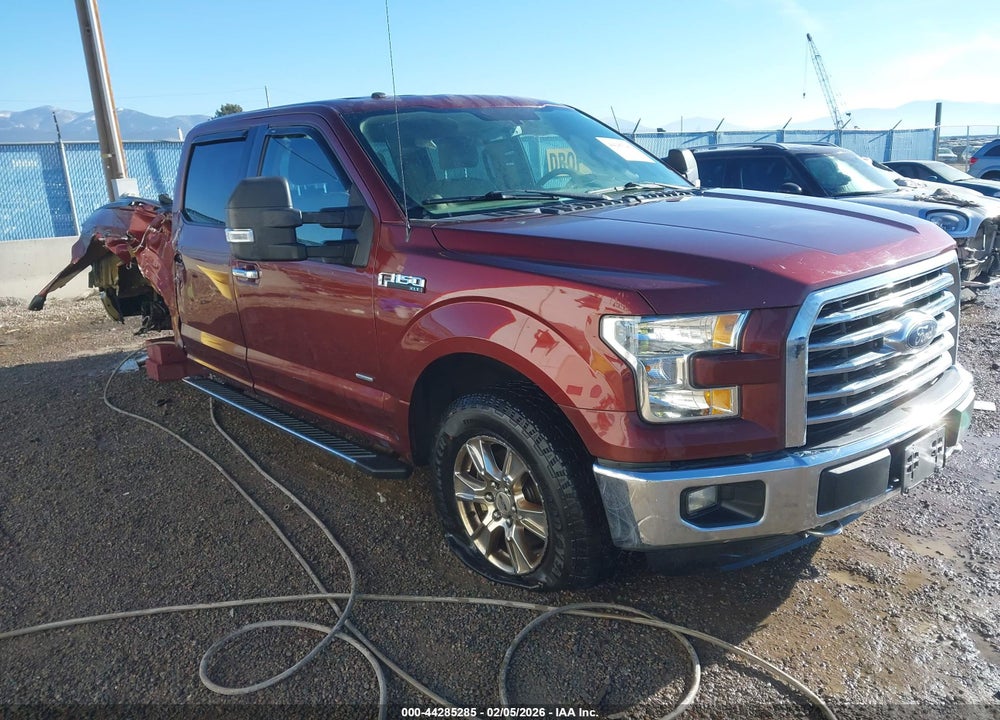 2016 FORD F-150 XLT VIN: 1FTEW1EP9GKF20907
