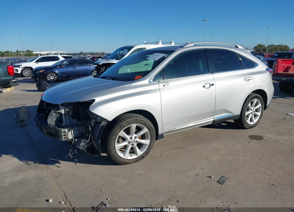 2012 LEXUS RX 350 VIN: 2T2ZK1BA2CC078055