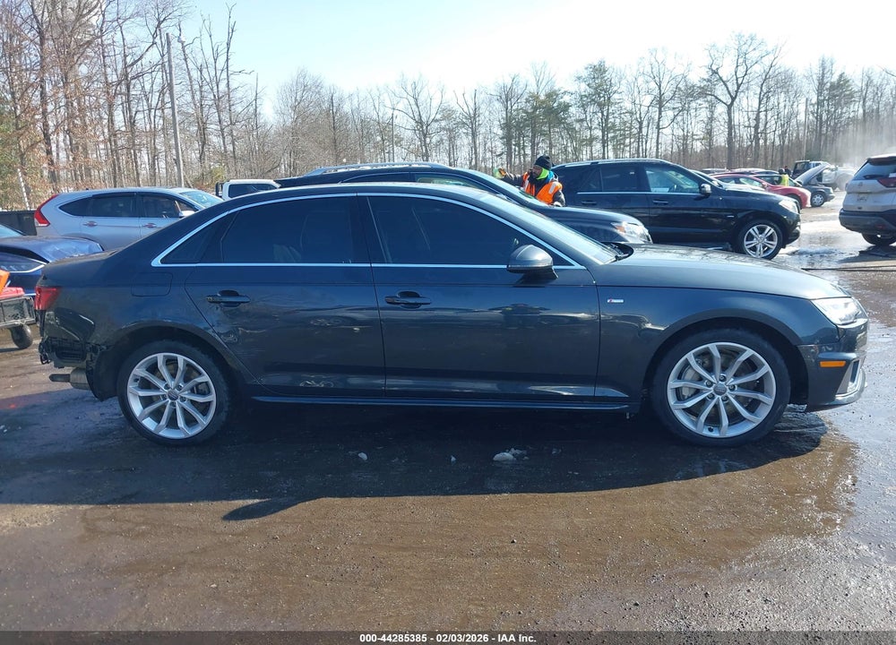 2019 AUDI A4 45 PREMIUM VIN: WAUENAF46KN018027