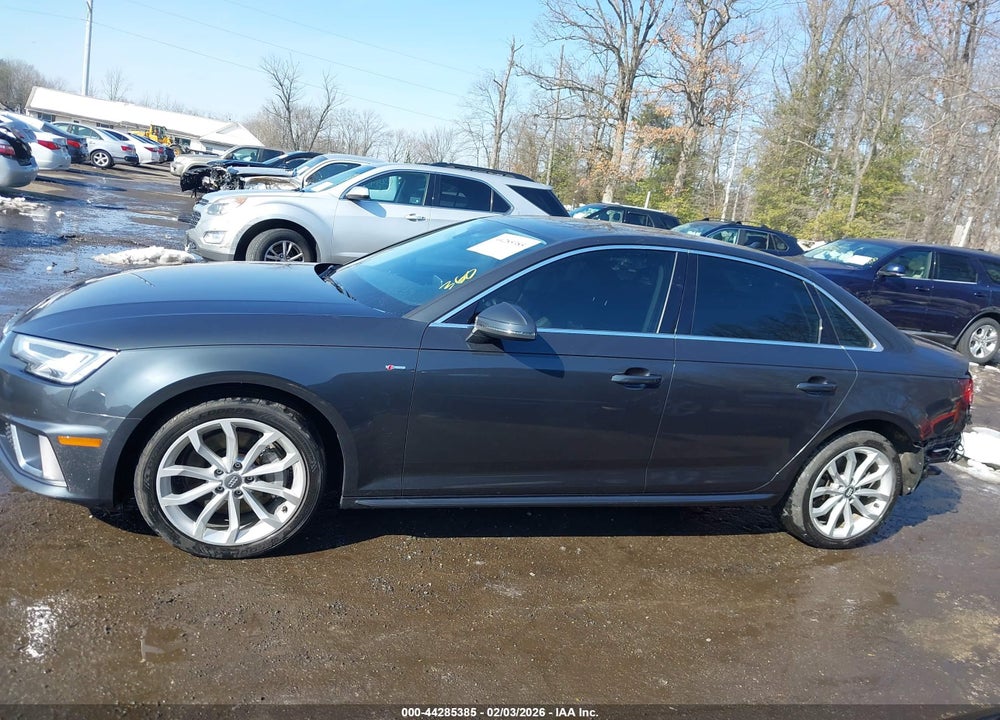 2019 AUDI A4 45 PREMIUM VIN: WAUENAF46KN018027