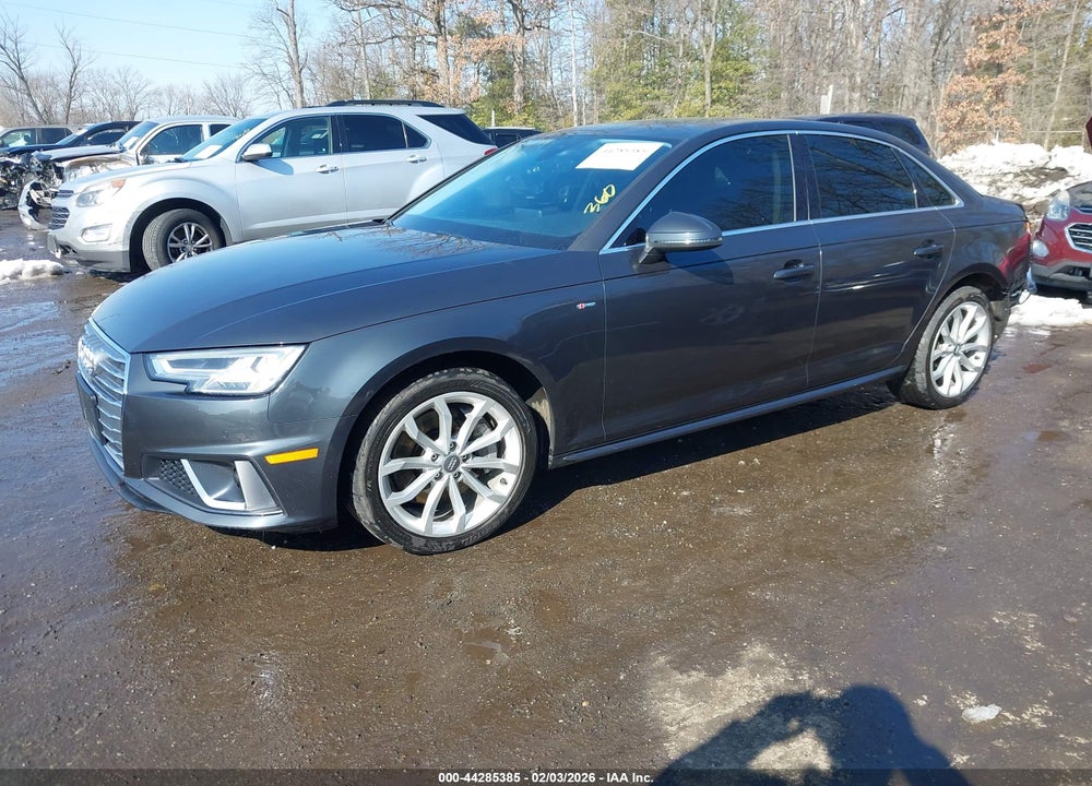 2019 AUDI A4 45 PREMIUM VIN: WAUENAF46KN018027