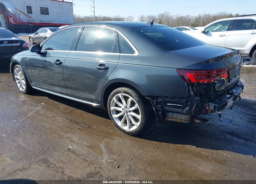 2019 AUDI A4 45 PREMIUM VIN: WAUENAF46KN018027