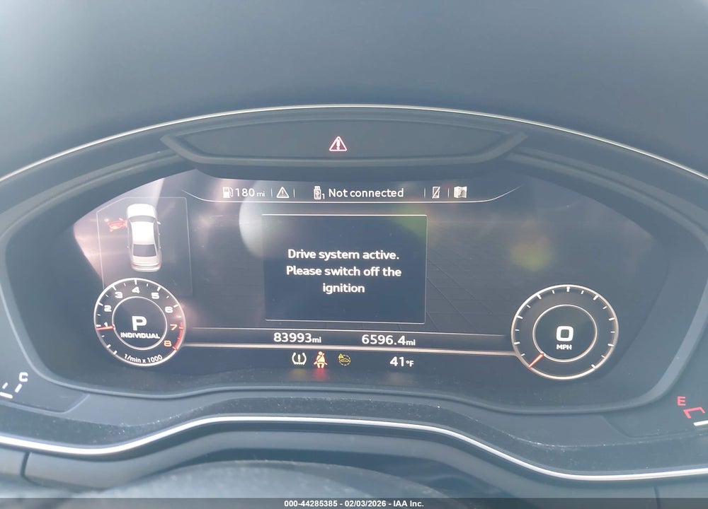 2019 AUDI A4 45 PREMIUM VIN: WAUENAF46KN018027