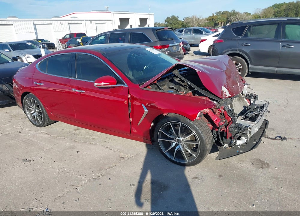 2019 GENESIS G70 2.0T ADVANCED VIN: KMTG44LA1KU032421