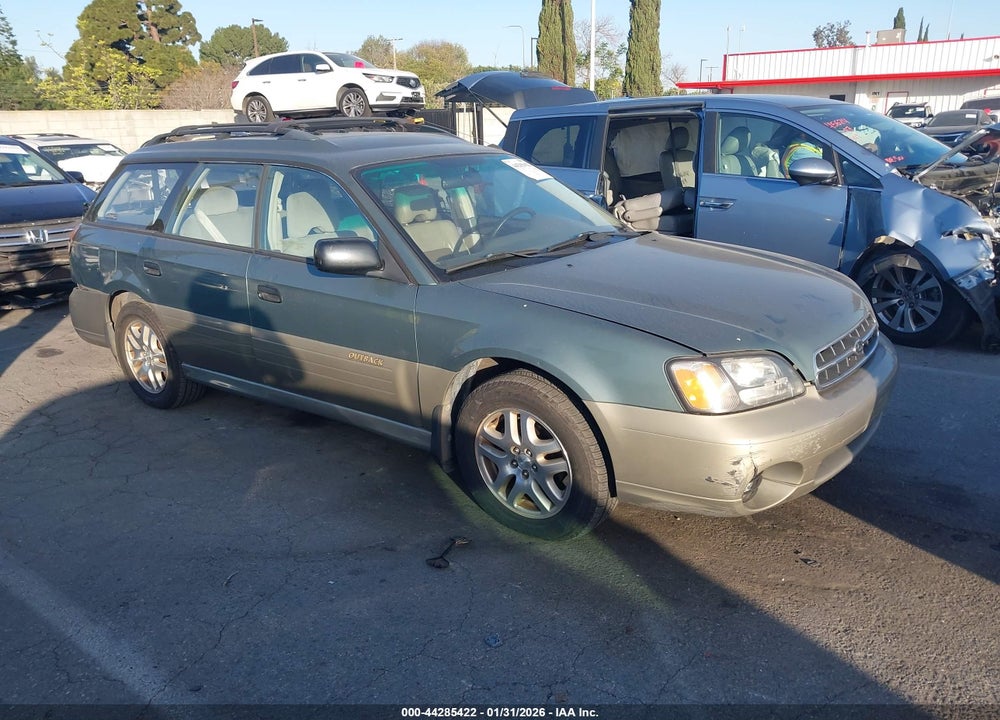 2000 SUBARU OUTBACK VIN: 4S3BH6653Y6638985