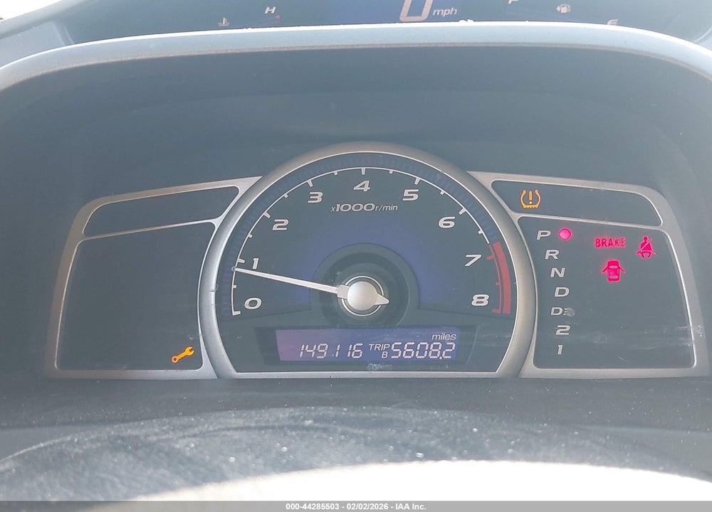 2009 HONDA CIVIC LX-S VIN: 2HGFA16679H357632