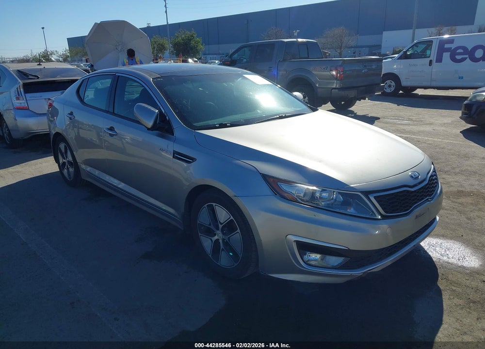 2013 KIA OPTIMA HYBRID EX VIN: KNAGM4AD0D5057591
