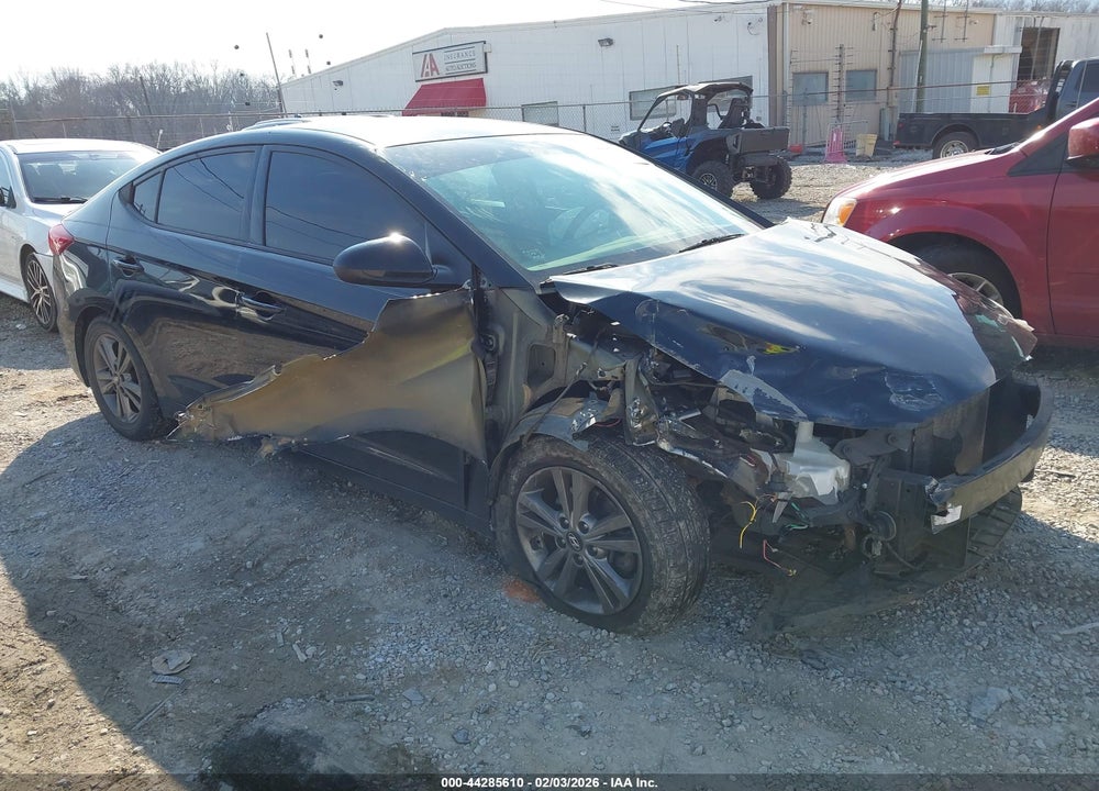 2018 HYUNDAI ELANTRA SEL VIN: 5NPD84LF4JH247950