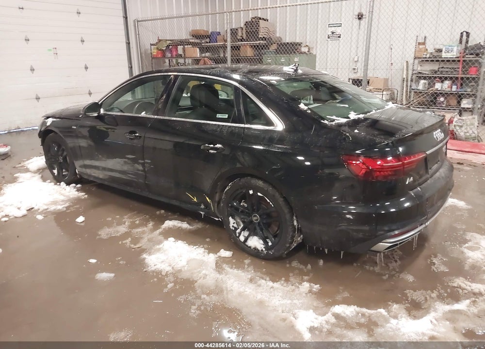 2023 AUDI A4 PREMIUM PLUS 45 TFSI S LINE QUATTRO S TRONIC VIN: WAUEAAF48PN016041