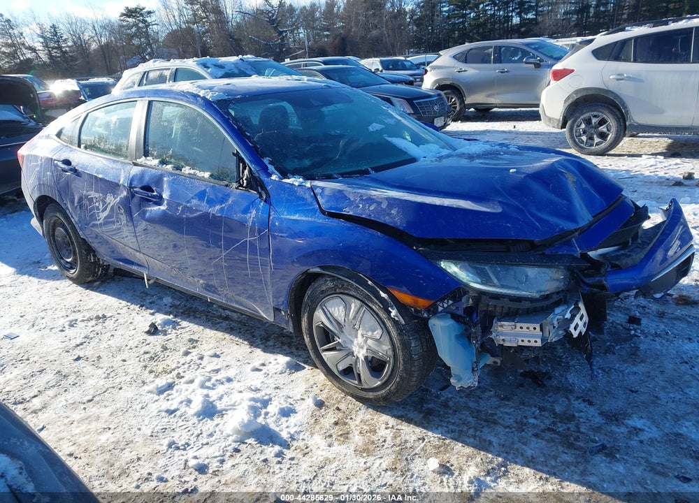 2019 HONDA CIVIC LX VIN: 2HGFC2F64KH527306