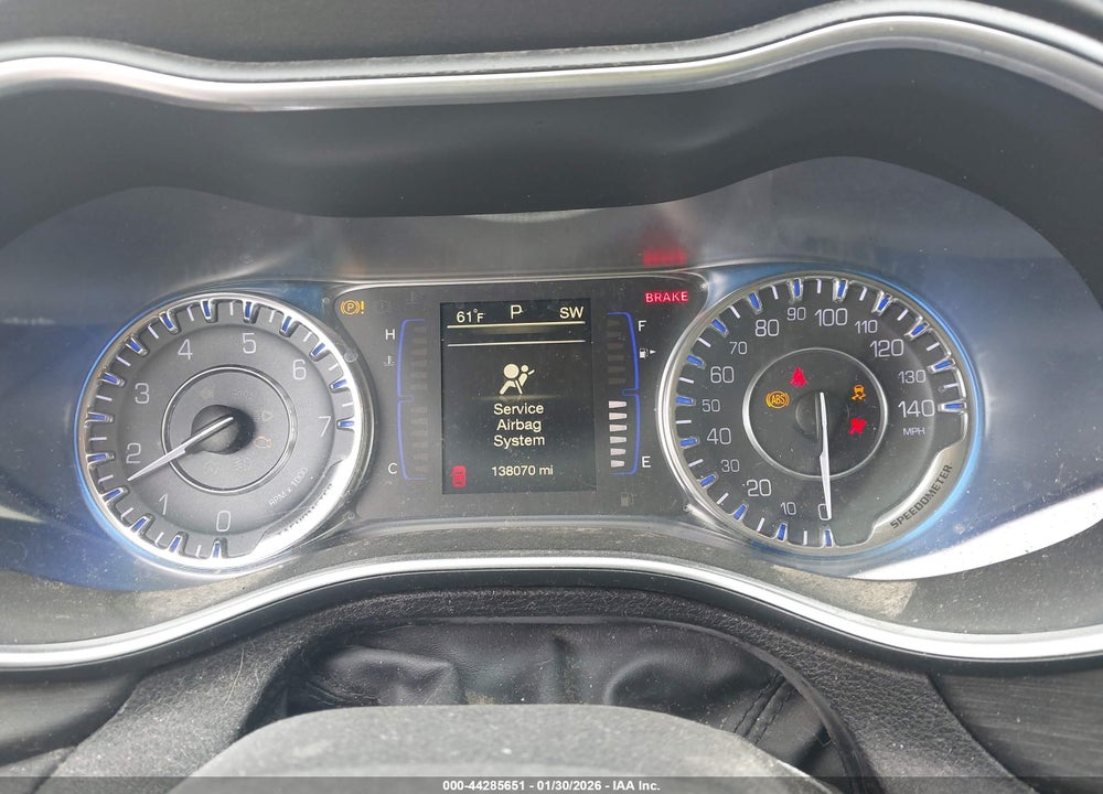 2016 CHRYSLER 200 LIMITED VIN: 1C3CCCAB0GN170544