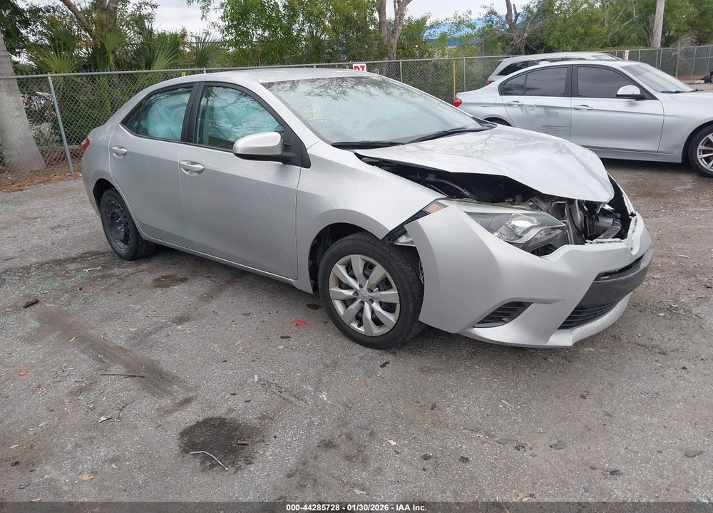 2016 TOYOTA COROLLA LE VIN: 5YFBURHEXGP534933