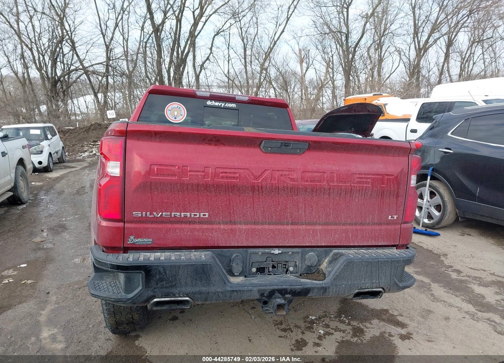 2021 CHEVROLET SILVERADO 1500 4WD  SHORT BED LT TRAIL BOSS VIN: 1GCPYFED4MZ221009
