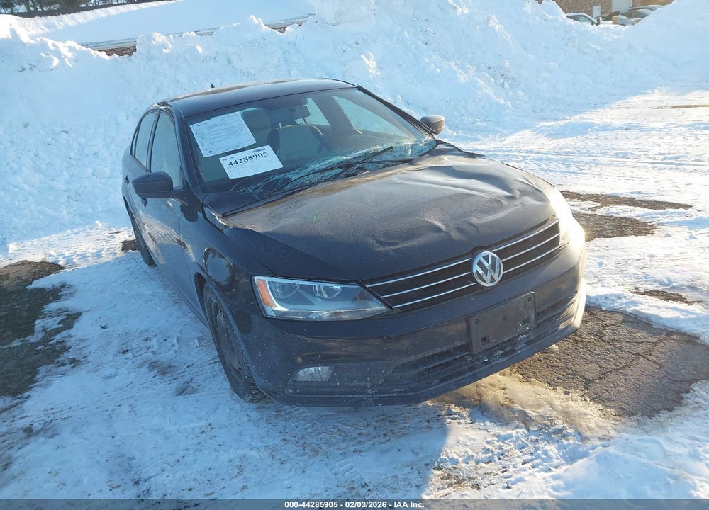 2015 VOLKSWAGEN JETTA 1.8T SPORT VIN: 3VWD17AJ4FM405814