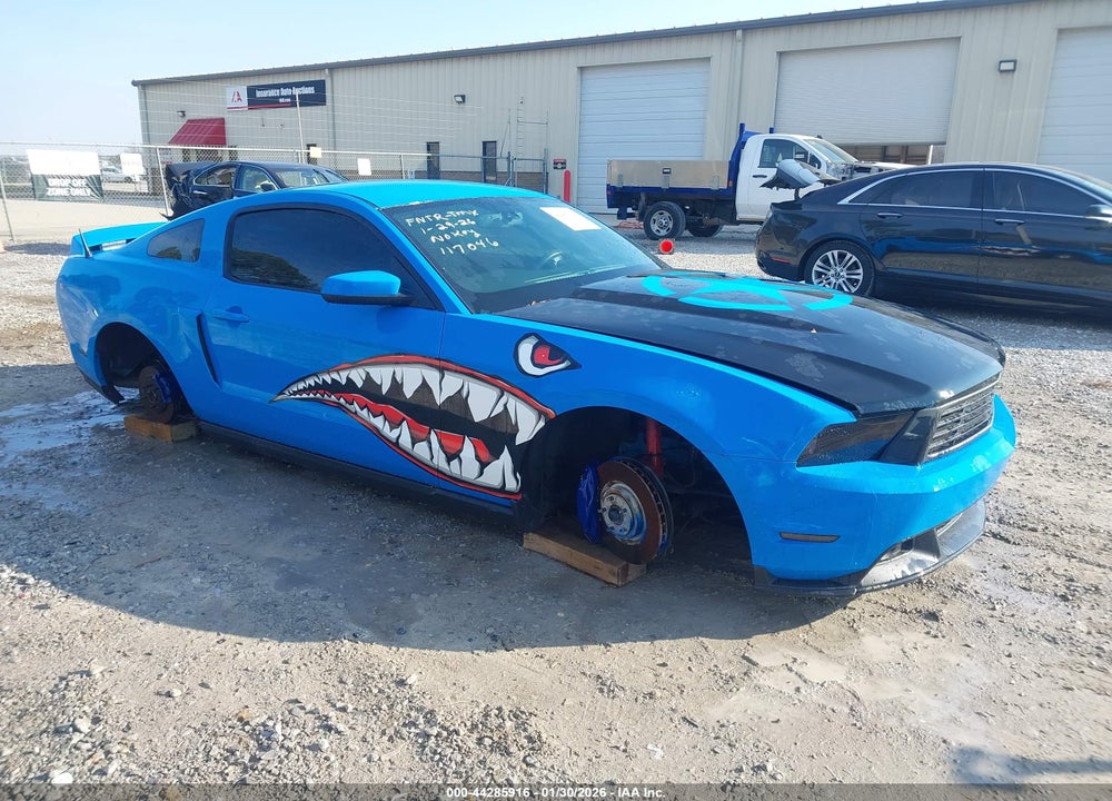 2011 FORD MUSTANG GT PREMIUM VIN: 1ZVBP8CF7B5117046