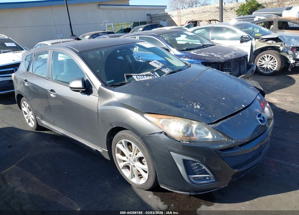 2011 MAZDA 3 S SPORT VIN: JM1BL1K54B1494407