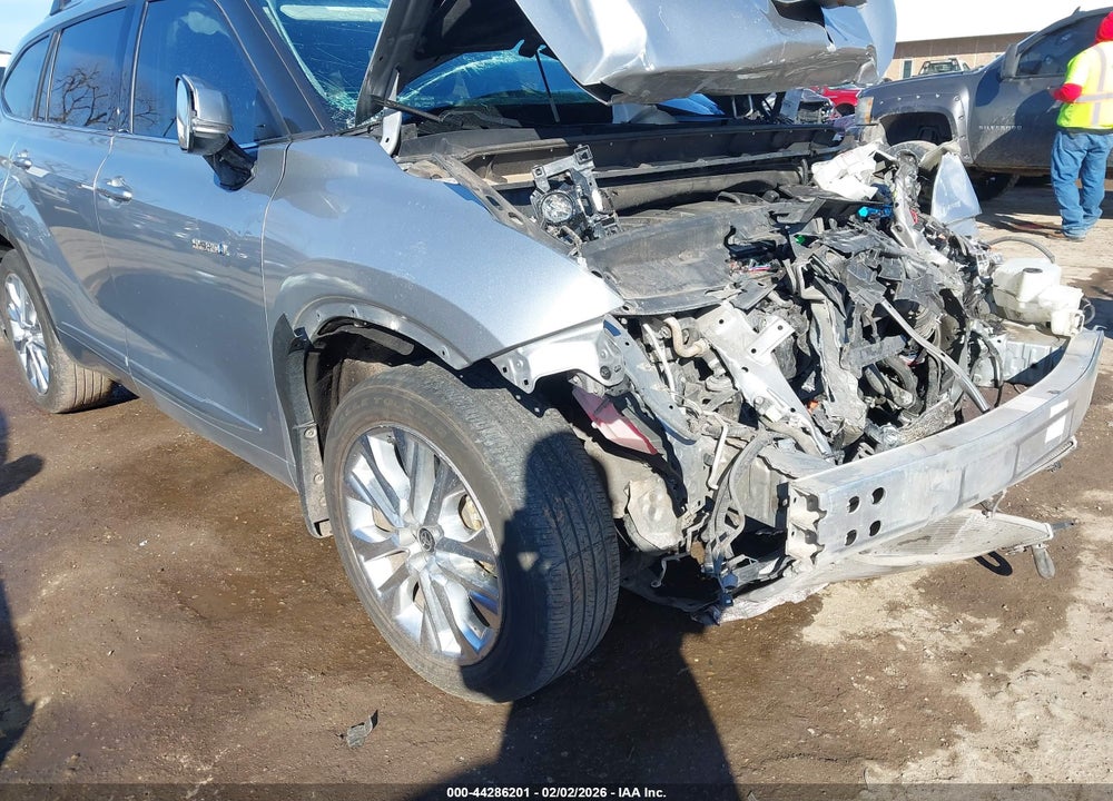 2021 TOYOTA HIGHLANDER HYBRID LIMITED VIN: 5TDYARAH1MS011505