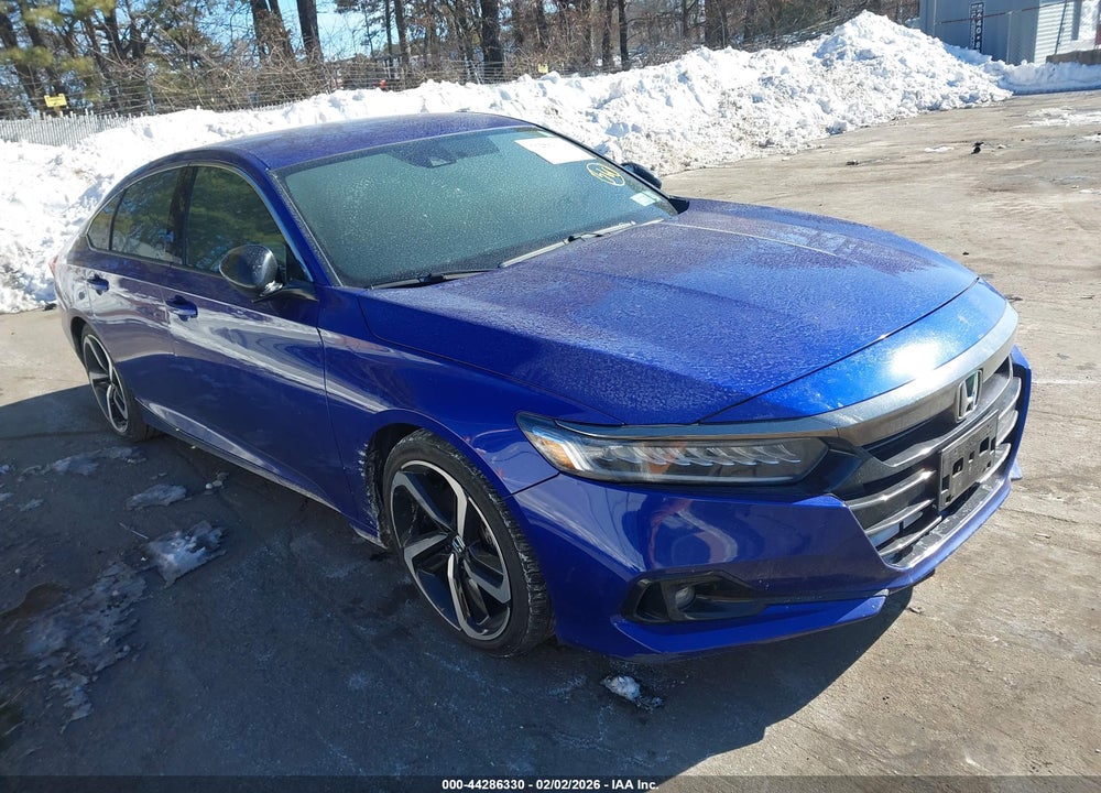 2022 HONDA ACCORD SPORT VIN: 1HGCV1F30NA036229