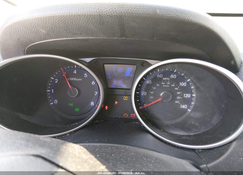 2013 HYUNDAI TUCSON LIMITED VIN: KM8JU3AC9DU764183