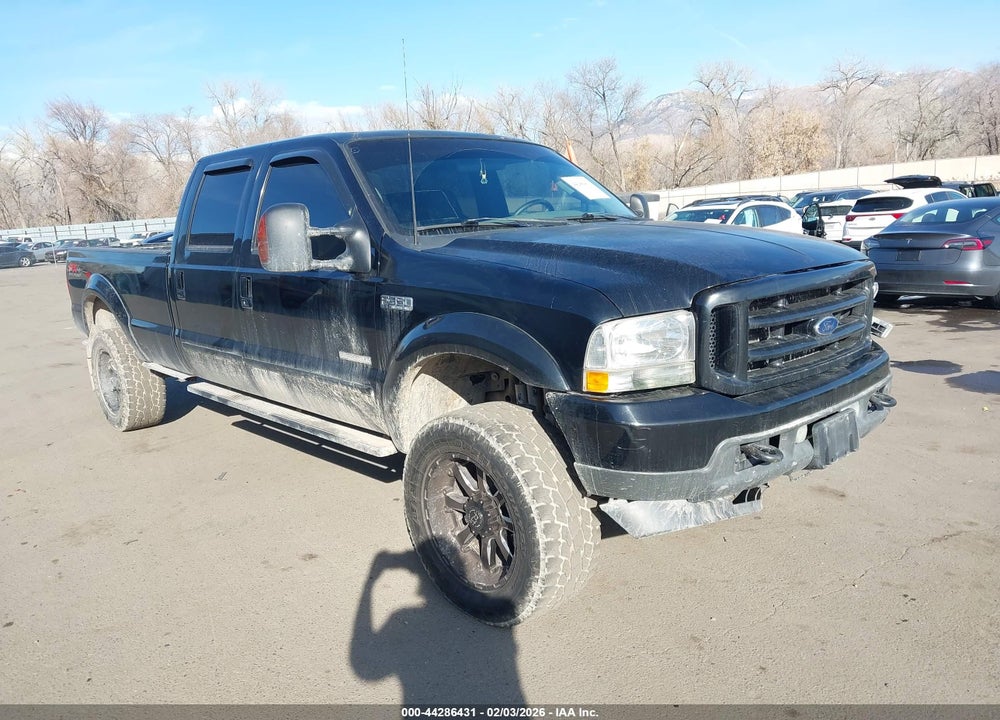 2003 FORD F-350 LARIAT/XL/XLT VIN: 1FTSW31P93EC49344