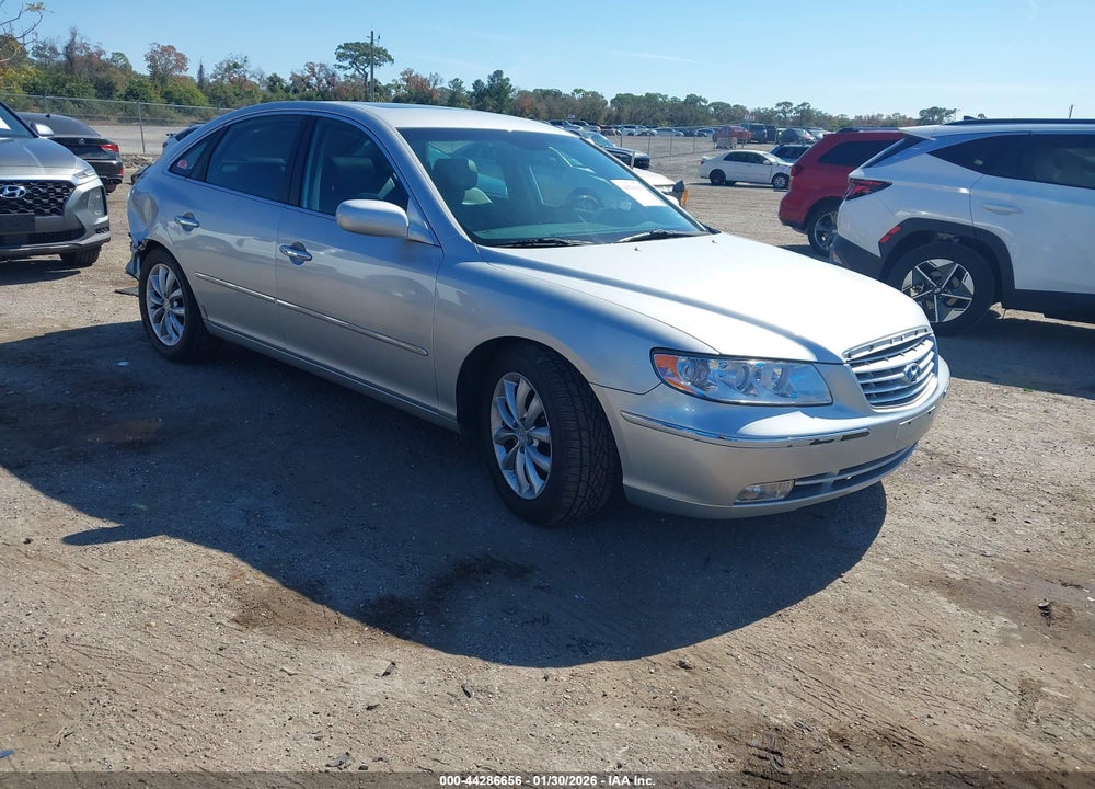 2007 HYUNDAI AZERA LIMITED/SE VIN: KMHFC46F87A148529
