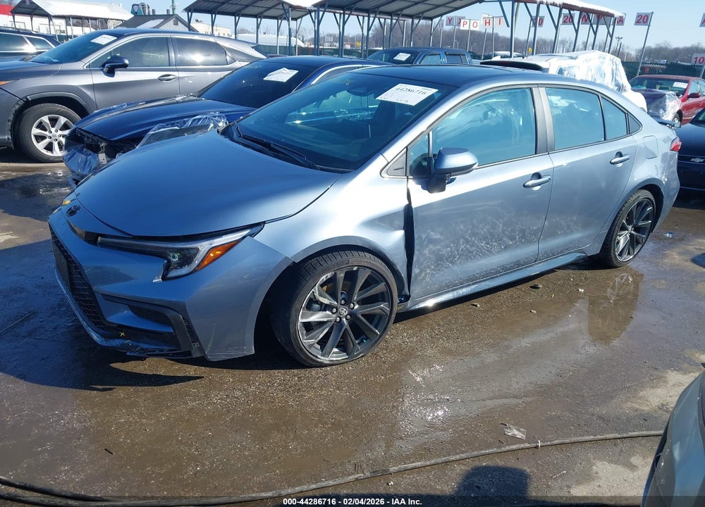 2025 TOYOTA COROLLA XSE VIN: 5YFT4MCEXSP252427