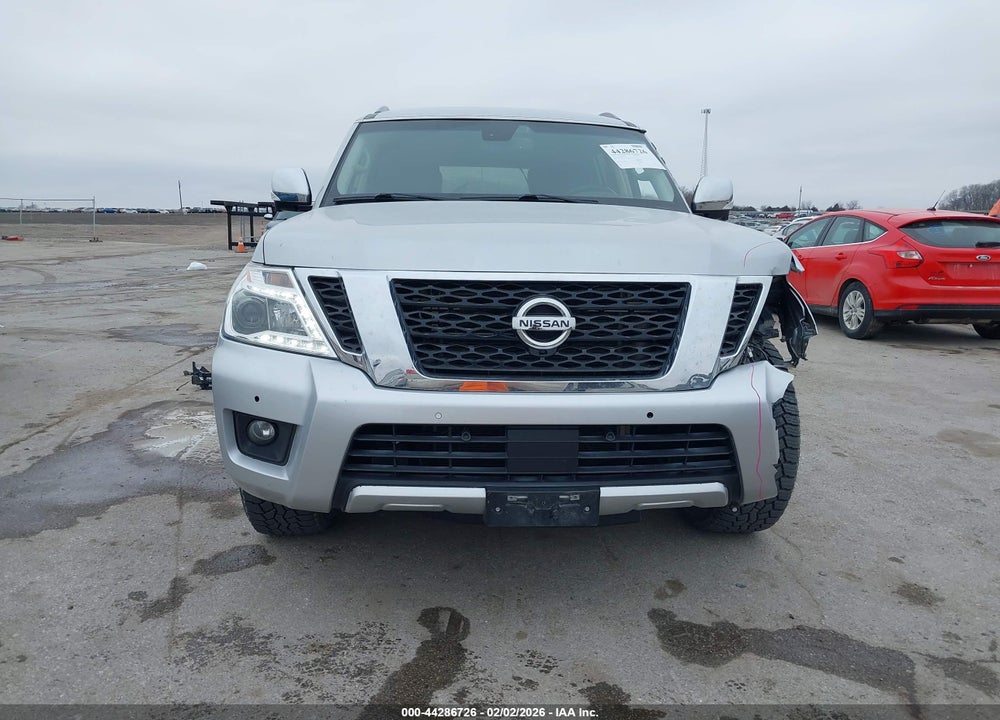 2017 NISSAN ARMADA PLATINUM VIN: JN8AY2NE9H9701483
