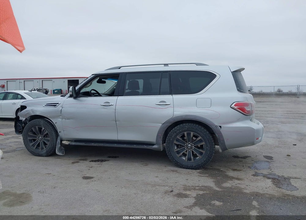 2017 NISSAN ARMADA PLATINUM VIN: JN8AY2NE9H9701483