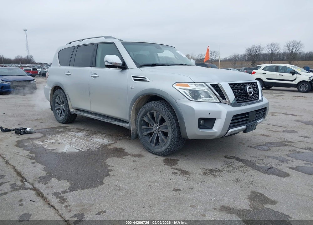 2017 NISSAN ARMADA PLATINUM VIN: JN8AY2NE9H9701483