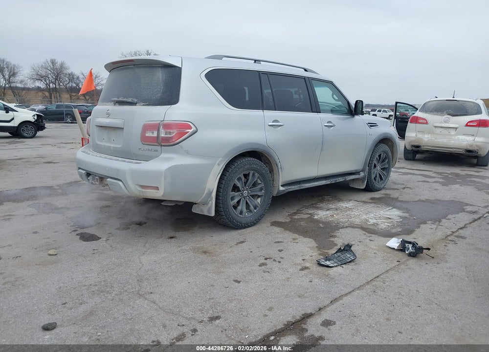 2017 NISSAN ARMADA PLATINUM VIN: JN8AY2NE9H9701483