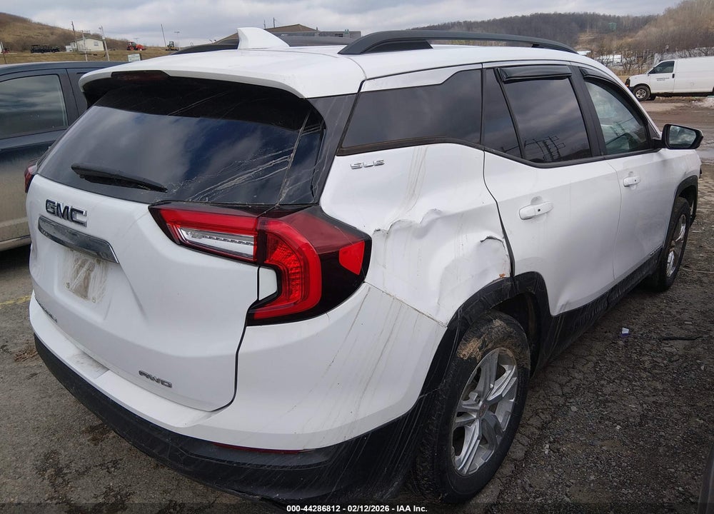 2022 GMC TERRAIN AWD SLE VIN: 3GKALTEV5NL225207