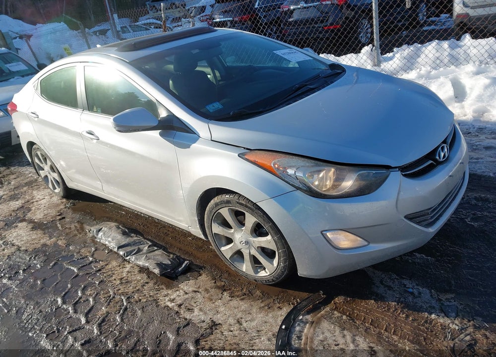 2013 HYUNDAI ELANTRA LIMITED VIN: KMHDH4AE3DU664069