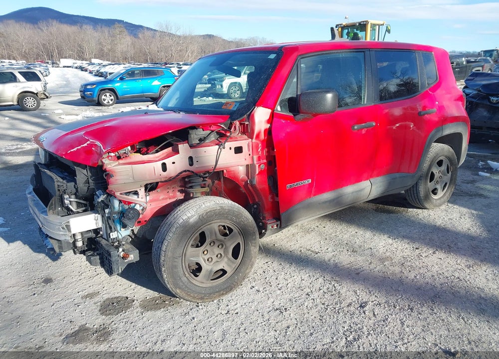 2018 JEEP RENEGADE SPORT 4X4 VIN: ZACCJBAB9JPJ57458