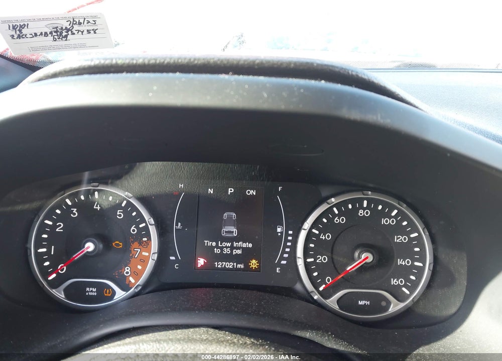 2018 JEEP RENEGADE SPORT 4X4 VIN: ZACCJBAB9JPJ57458