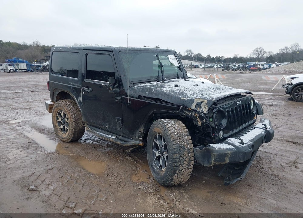 2015 JEEP WRANGLER SPORT VIN: 1C4AJWAG4FL502680