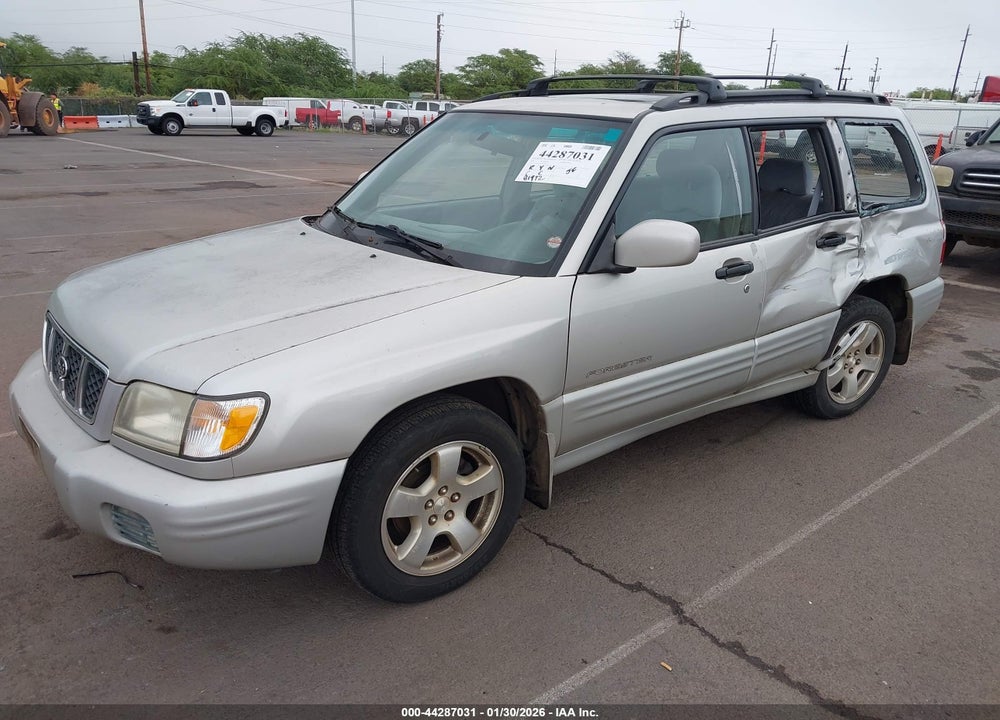2001 SUBARU FORESTER S VIN: JF1SF65661H702498