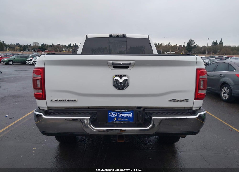 2020 RAM 2500 LAIE  4X4 6'4 BOX VIN: 3C6UR5FL8LG250213