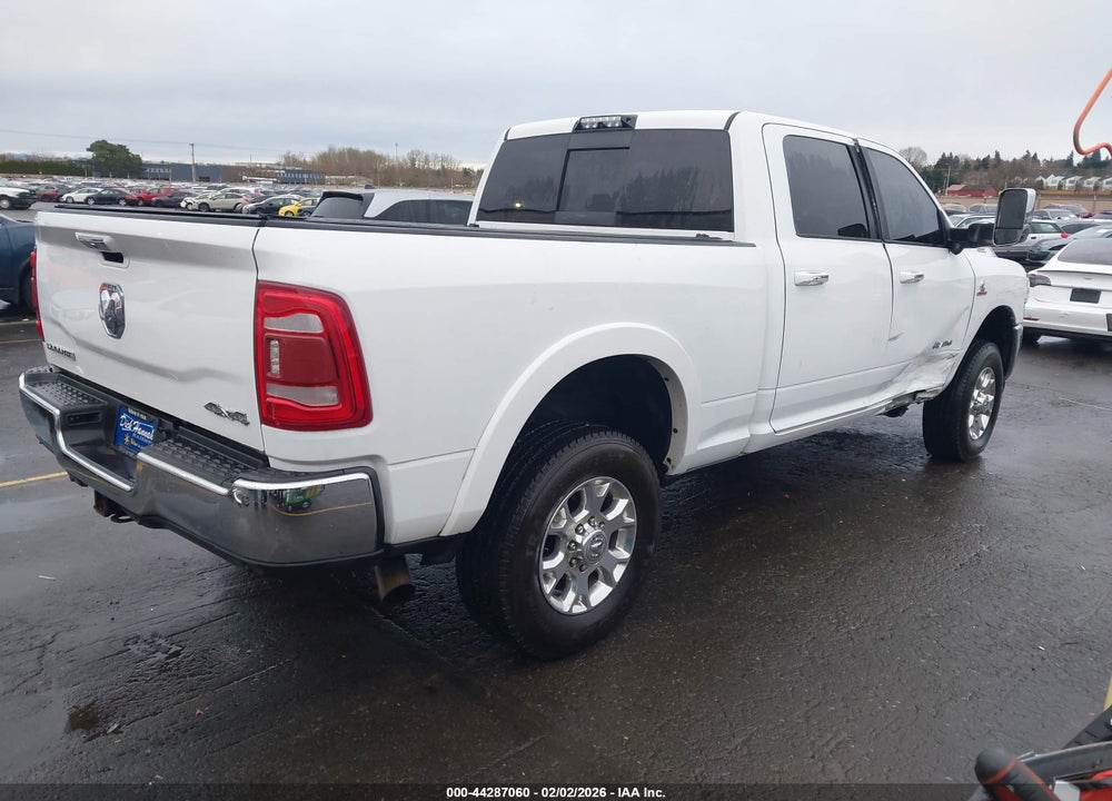 2020 RAM 2500 LAIE  4X4 6'4 BOX VIN: 3C6UR5FL8LG250213