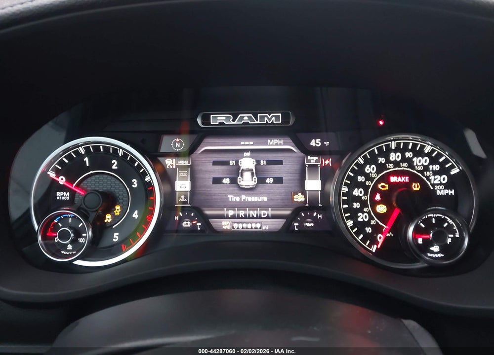 2020 RAM 2500 LAIE  4X4 6'4 BOX VIN: 3C6UR5FL8LG250213