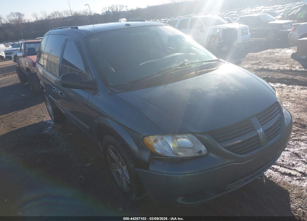 2006 DODGE CARAVAN SXT VIN: 1D4GP45R86B535134