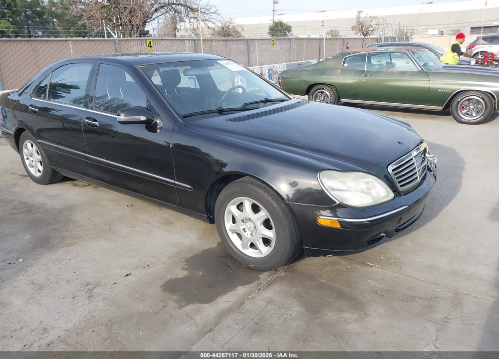 2002 MERCEDES-BENZ S 500 VIN: WDBNG75JX2A239708