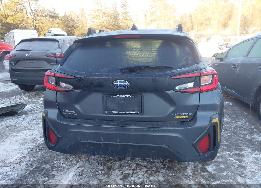 2024 SUBARU CROSSTREK SPORT VIN: 4S4GUHF60R3741866