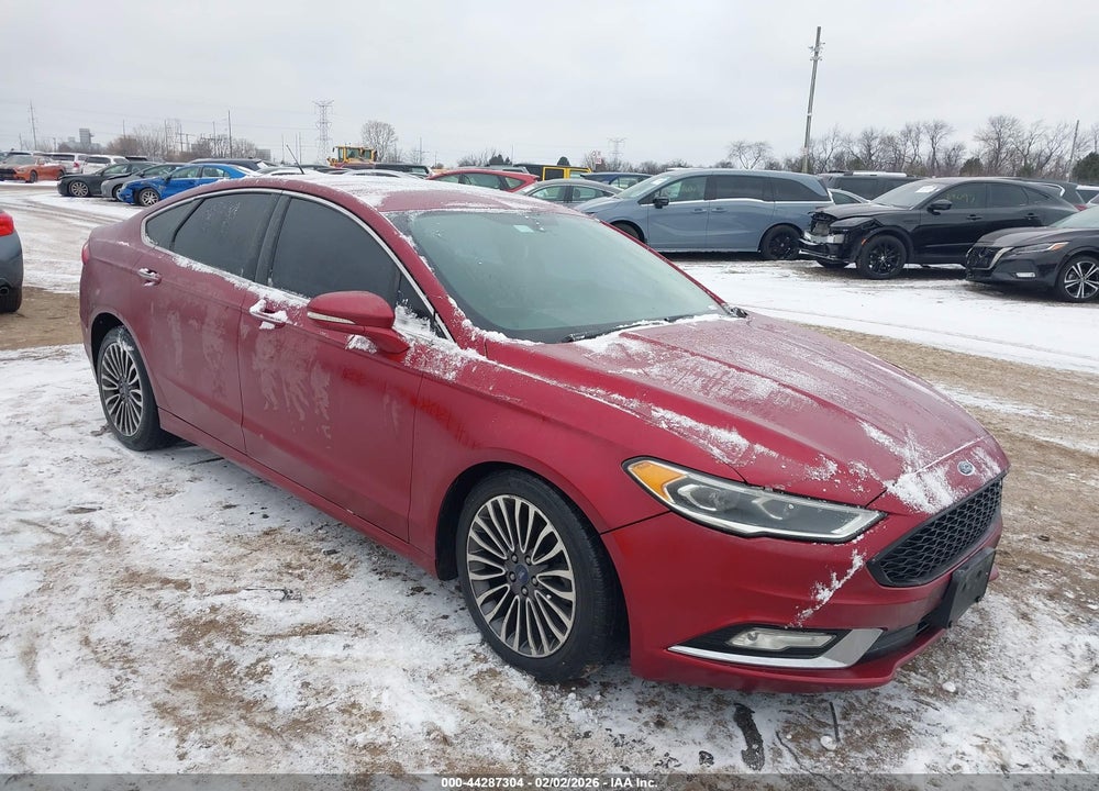 2017 FORD FUSION SE VIN: 3FA6P0T97HR109976