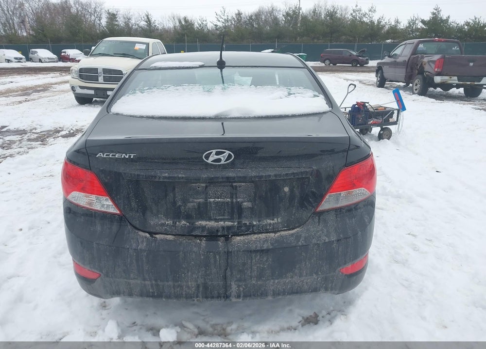 2013 HYUNDAI ACCENT GLS VIN: KMHCU4AE0DU460482