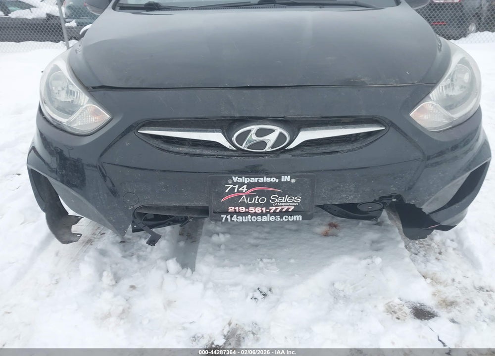 2013 HYUNDAI ACCENT GLS VIN: KMHCU4AE0DU460482