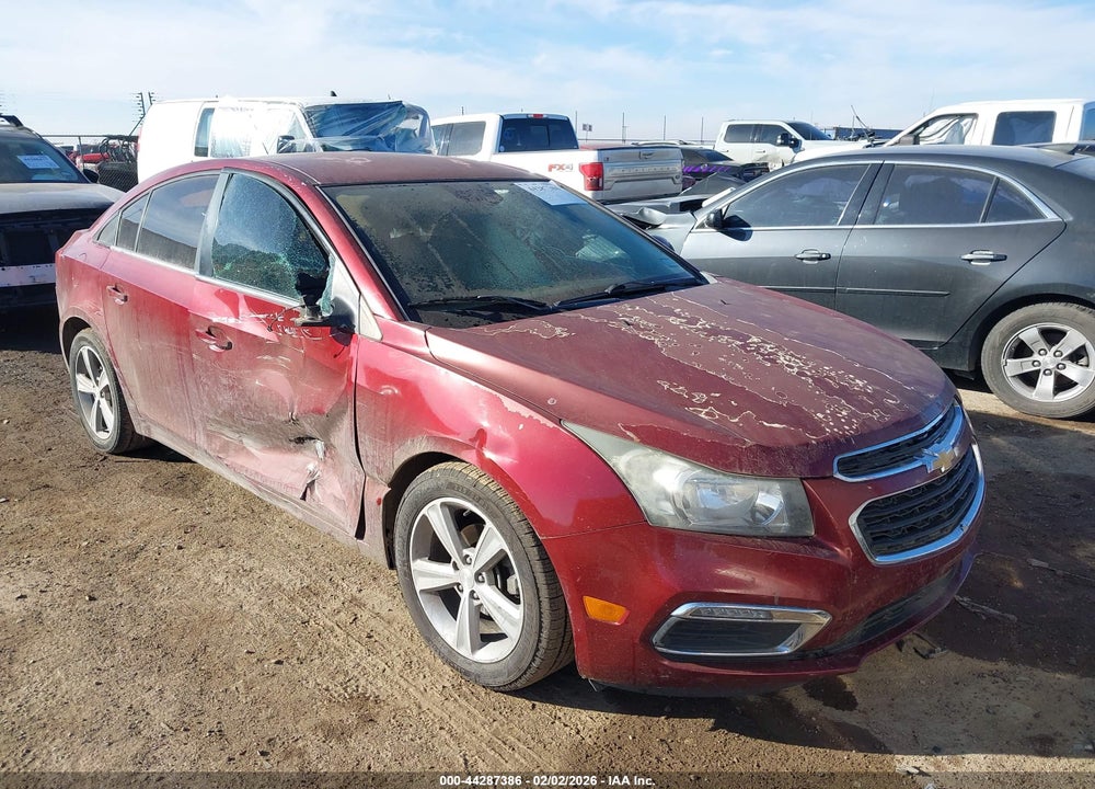 2015 CHEVROLET CRUZE 2LT AUTO VIN: 1G1PE5SB4F7280168