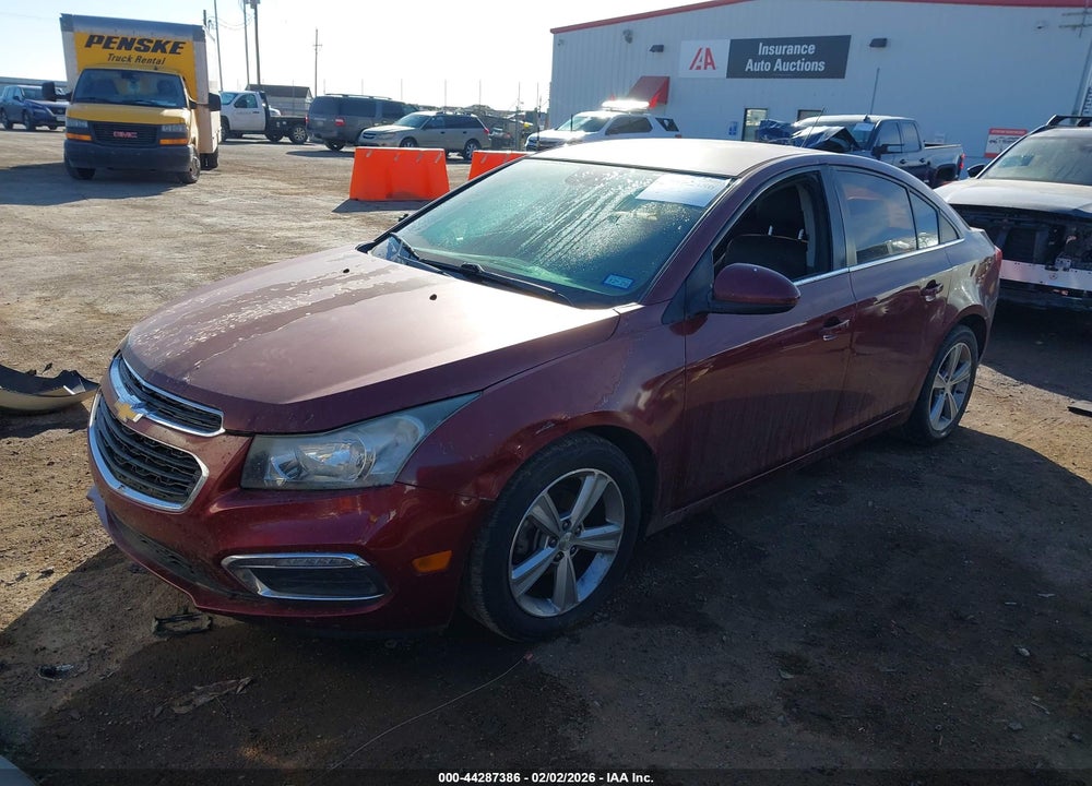 2015 CHEVROLET CRUZE 2LT AUTO VIN: 1G1PE5SB4F7280168