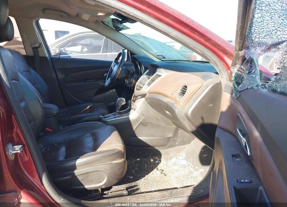 2015 CHEVROLET CRUZE 2LT AUTO VIN: 1G1PE5SB4F7280168